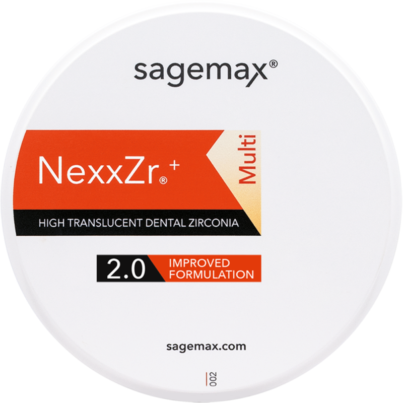 NexxZr Zirconia Portfolio Sagemax